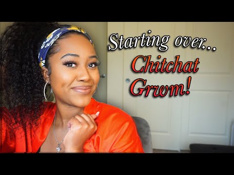 I Slipped Up…Restarting My Journey! Chitchat GRWM Easy Headband Water Wave Wig | VIVI Babi Hair