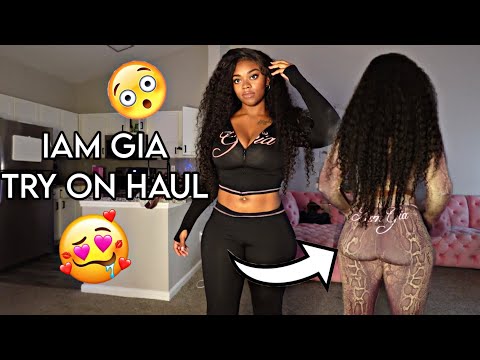 IAM GIA TRY ON HAUL! VERY TIGHT FIT 😍 MUST WATCH I LOOK SO TH🍑CK  😱 CUTE SETS