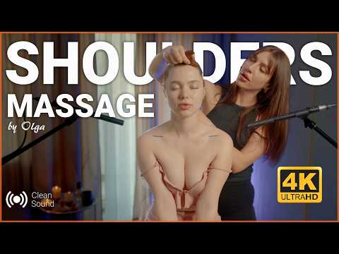 Intensive ASMR Shoulder Massage By Olga: Relax And Unwind With Scarlet