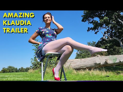 *** Introducing Amazing Klaudia Rosa *** BEST Legs and Feet in Nylon Pantyhose, Stockings and Heels