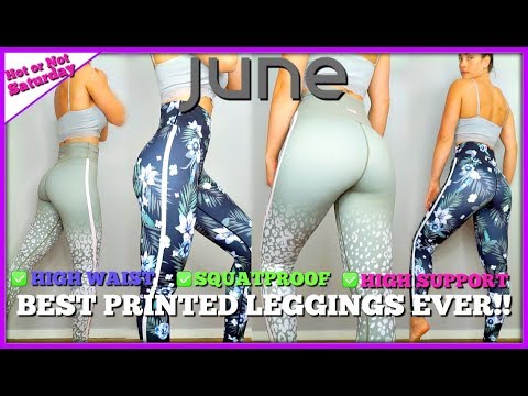 JUNE Review 🥇 BEST PRINTED LEGGINGS | Hot or Not Saturday