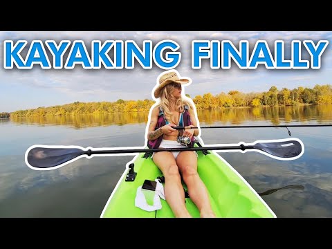 Kayaking and Fishing!