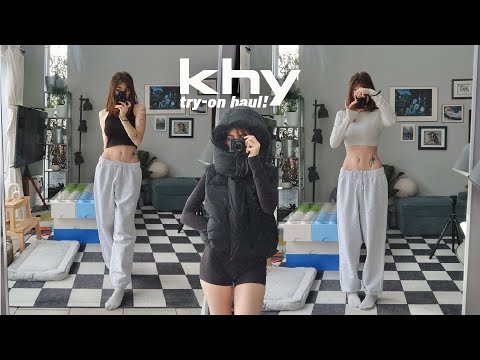 KHY try-on haul !! haul and review
