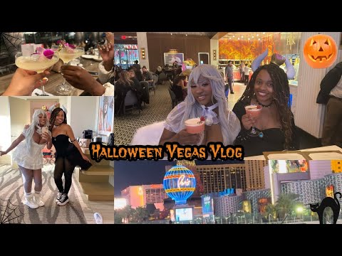 Las Vegas with My Bestie! Halloween Girl's Trip Vlog 2024
