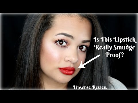 Lipsense Review || Is Lipsense Lipstick Really Smudge Proof?