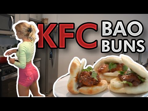 Making Korean Fried Chicken Boa Buns
