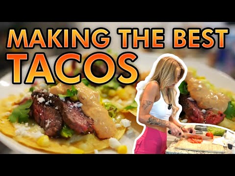 Making the best Steak Tacos and Homemade Poptarts
