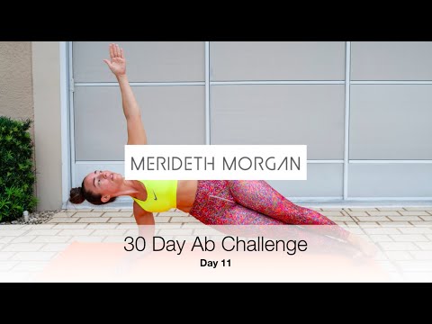 Merideth Morgan's 30 Day Ab Challenge – Day 11 [10 MIN INTENSE AB WORKOUT // No Equipment]