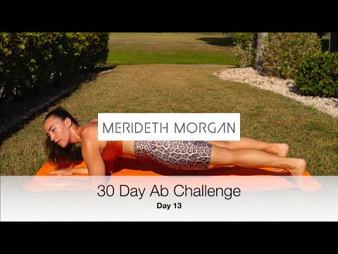 Merideth Morgan's 30 Day Ab Challenge – Day 13 [10 MIN INTENSE AB WORKOUT // No Equipment]