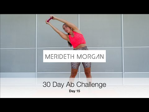 Merideth Morgan's 30 Day Ab Challenge – Day 15 [10 MIN INTENSE AB WORKOUT // No Equipment]
