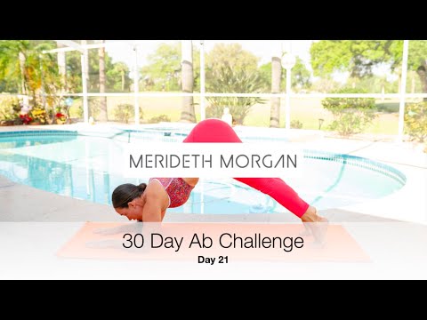 Merideth Morgan's 30 Day Ab Challenge – Day 21 [10 MIN INTENSE AB WORKOUT // No Equipment]