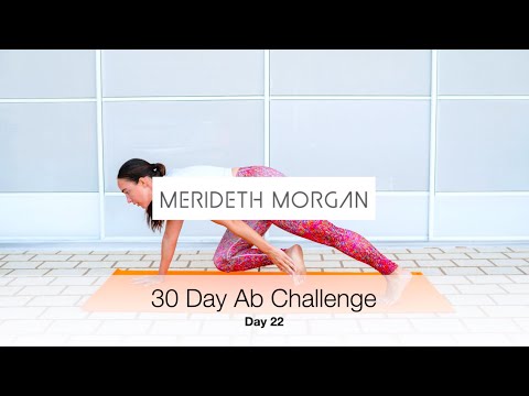 Merideth Morgan's 30 Day Ab Challenge – Day 22 [10 MIN INTENSE AB WORKOUT // No Equipment]