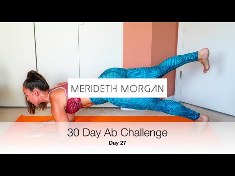Merideth Morgan's 30 Day Ab Challenge – Day 27 [10 MIN INTENSE AB WORKOUT // No Equipment]