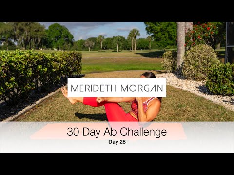 Merideth Morgan's 30 Day Ab Challenge – Day 28 [10 MIN INTENSE AB WORKOUT // No Equipment]