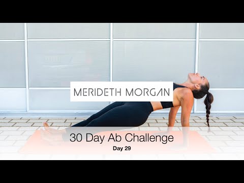 Merideth Morgan's 30 Day Ab Challenge – Day 29  [10 MIN INTENSE AB WORKOUT // No Equipment]