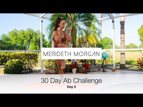 Merideth Morgan's 30 Day Ab Challenge – Day 5 [10 MIN INTENSE AB WORKOUT // No Equipment]