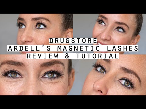 *MIND BLOWN* Drugstore Ardell's Magnetic Eyelashes Review & Tutorial