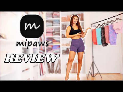 MIPAWS Leggings & Shorts Review Try on Haul – New AMAZON brand!