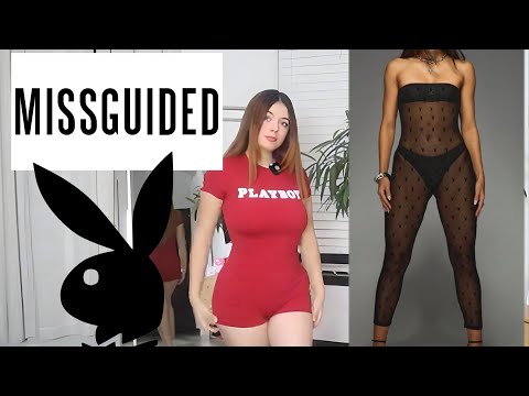 MISSGUIDED X PLAYBOY TRY ON HAUL