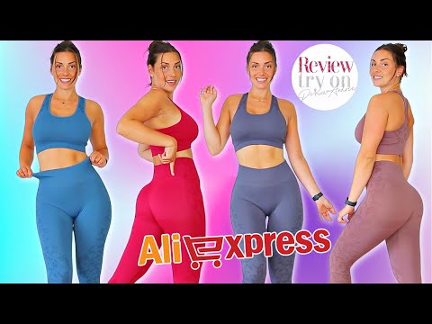 MUST HAVE Seamless set from Aliexpress | Try on Haul