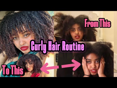 My curly hair routine | 3C 3B Hair| How to get the perfect curls |