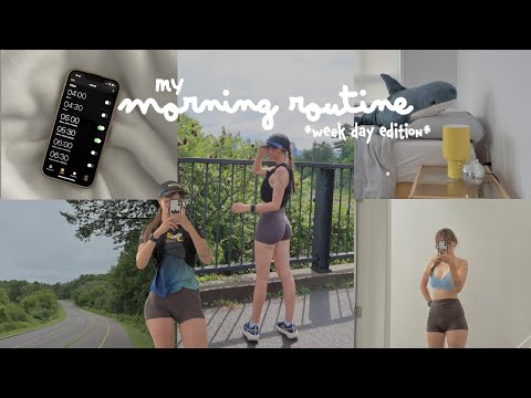 my morning routine!! 🌞*week day edition*
