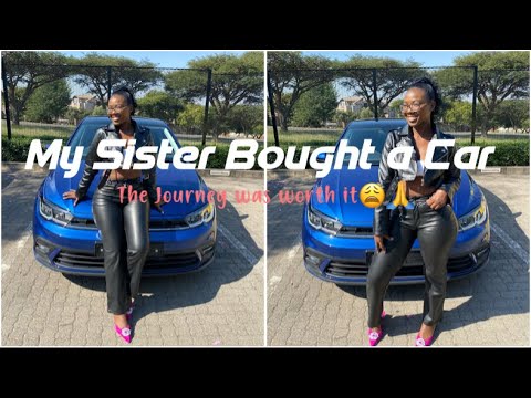 My sister bought her first car | She did that🙏🚙