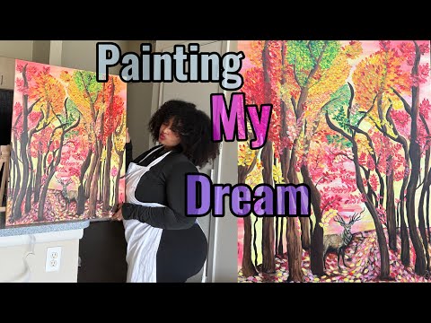 Paint with me | I painted my dream a place to escape to when you are down