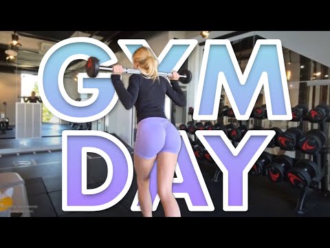 Peachy Gym Day! Putting up Christmas Tree Later!