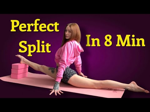 Perfect Split in 8 Minutes – Stretching Routine!
