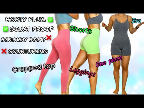 Plain BOOTY LEGGINGS | NO Scrunch NO Contouring ⭐️ 5 piece full sets //Aliexpress