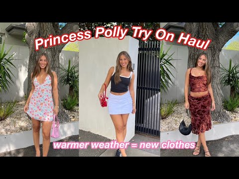 PRINCESS POLLY TRY ON HAUL- NEW SPRING/SUMMER WARDROBE + DISCOUNT CODE