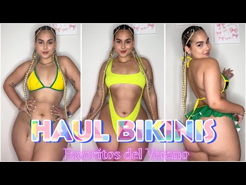 Probando mis BIKINIS FAVORITOS del Verano ☀️👙