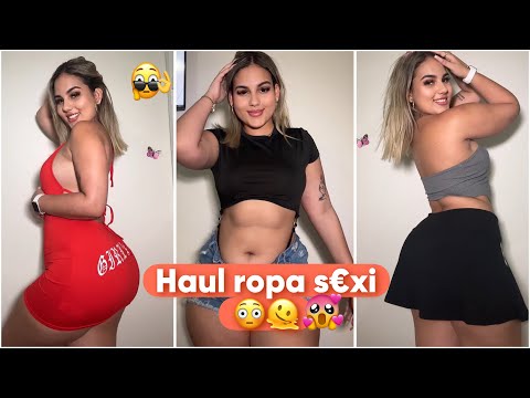 PROBÁNDOME ROPA S€XI de SHEIN 😳