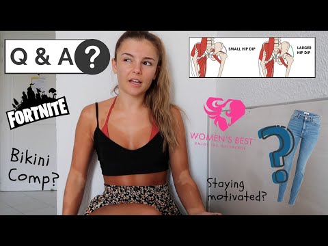 Q&A – grow a booty at home? favourite jeans? bikini comp?
