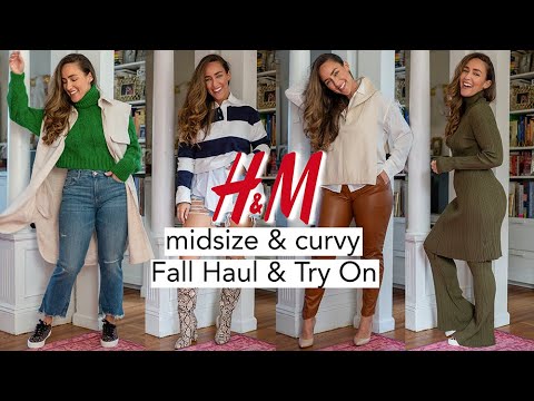 Quick H&M Midsize & Curvy FALL Haul and Try-On