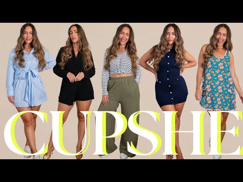 Realistic 🍂Fall🍁 Basics Try On Haul w/ @Cupsheofficial | Affordable Fashion | Size 8-10 or M-L