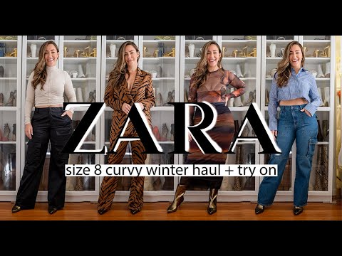 Realistic Zara Size M/L Winter Haul & Try On