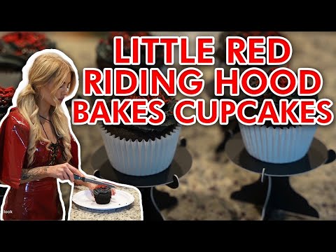 Red Riding Hood Bakes Cupcakes and More!