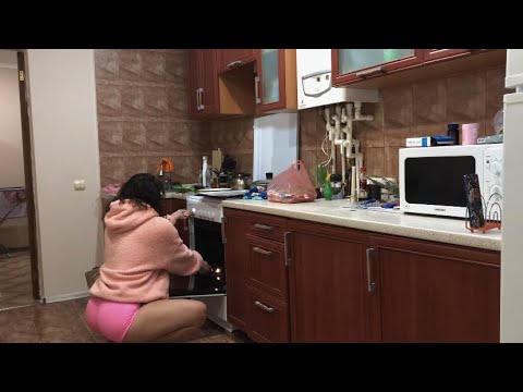 Relaxing cozy evening: baking croissants 🥐, LOFI chill music. Living alone vlog