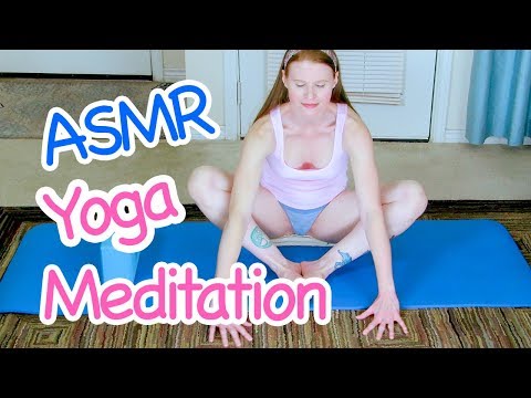 Relaxing Healing Meditation Yoga At Home – ASMR Soft Spoken