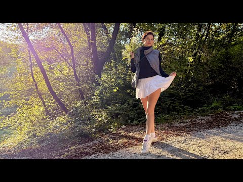 Relaxing Nature Walk with Simple Girl | Calm Music & Peaceful Scene