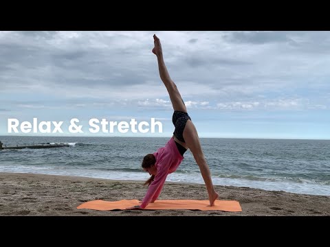 Relaxing Stretching by the Sea | Full Body Flexibility Flow for Relaxation