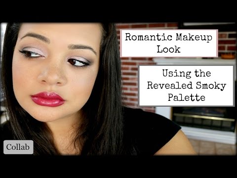 Romantic Makeup Look- Using The Revealed Smoky Palette || Collab with ilibeautybox