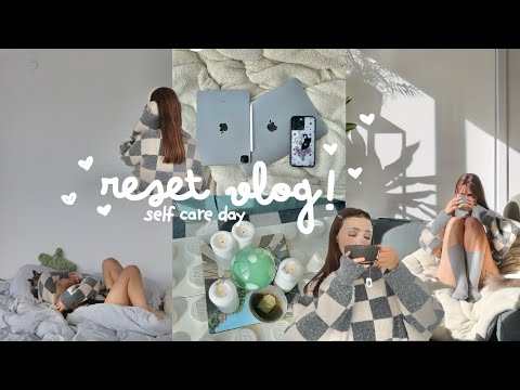 self care vlog 🛁🫐 cleaning, running & face masks