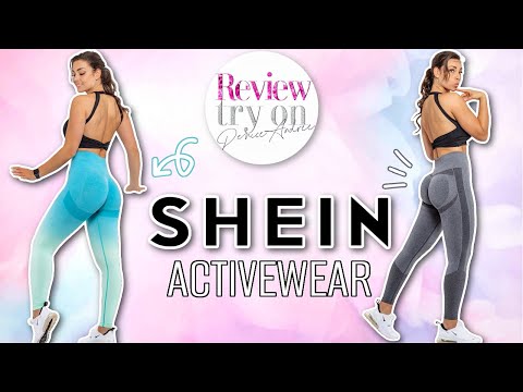 SHEIN Activewear – CRAZY BOOTY PLUM!! –  Review Try on Haul
