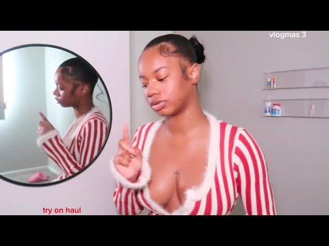 SHEIN TRY ON HAUL 💋 | vlogmas 3