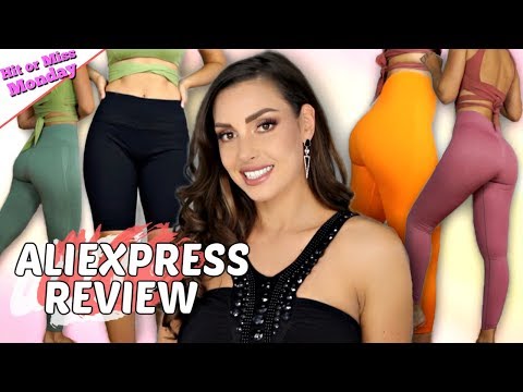 SHORTS – LEGGINGS – BRA REVIEW 🌈 COLORVALUE Aliexpress  |  Hit or miss monday