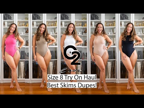 Size 8 Best Skims Dupes Try On Haul w/ C202 [only $28.99!]
