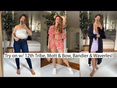 Size M Try-On w/ 12th Tribe, Mott & Bow, Bandier & Waverles!
